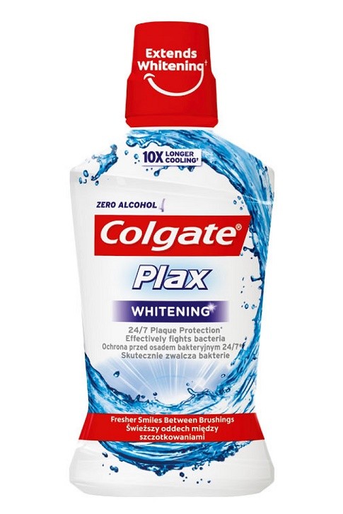 Colgate Plax ústní 500ml voda Whitenig - Kosmetika Ústní hygiena Ústní vody